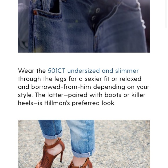 LEVIS 501 | CT Mom Jean Ankle Crop - Picture 2 of 2